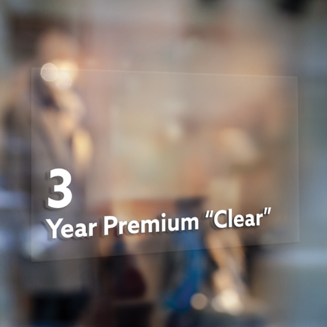 3 Year Premium Clear