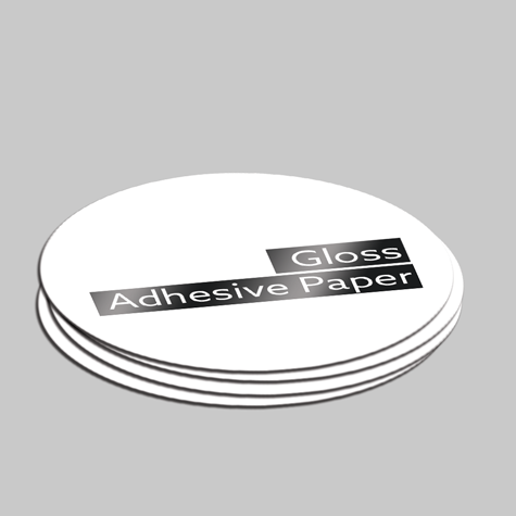 Gloss Adhesive Paper Stickers