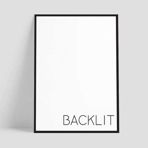 200gsm Backlit Poster