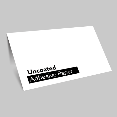Uncoated Adhesive Paper Stickers